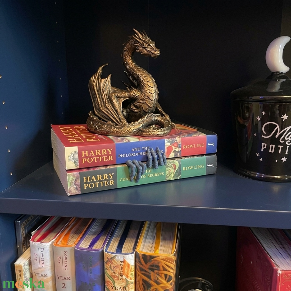 Ijesztő Könyvjelző / Horror Könyvdísz / Scary Bookmark / Horror Book Decor - könyv & zene - könyvjelző - Meska.hu