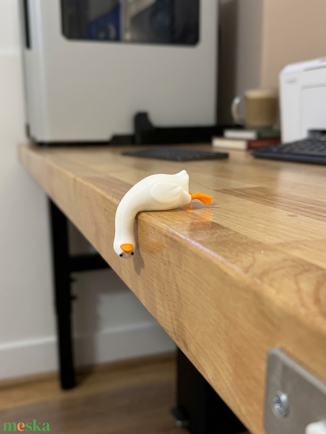 Liba Monitor Barát / Goose Monitor Buddy - otthon & életmód - dekoráció - asztal és polc dekoráció - asztaldísz - Meska.hu