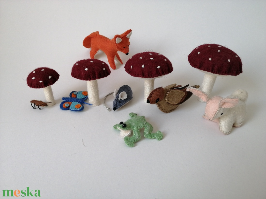 A gomba alatt - róka, nyuszi, béka, egér, madárka, lepke, hangya, gomba - játék & sport - készségfejlesztő és logikai játék - montessori szivárvány, waldorf játékok - Meska.hu A gomba alatt - róka, nyuszi, béka, egér, madárka, lepke, hangya, gomba - játék & sport - készségfejlesztő és logikai játék - montessori szivárvány, waldorf játékok - Meska.hu