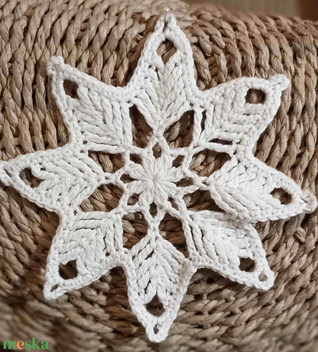 Horgolt karácsonyi csillag - karácsony - adventi díszek - adventi ablakdekoráció - Meska.hu Horgolt karácsonyi csillag - karácsony - adventi díszek - adventi ablakdekoráció - Meska.hu