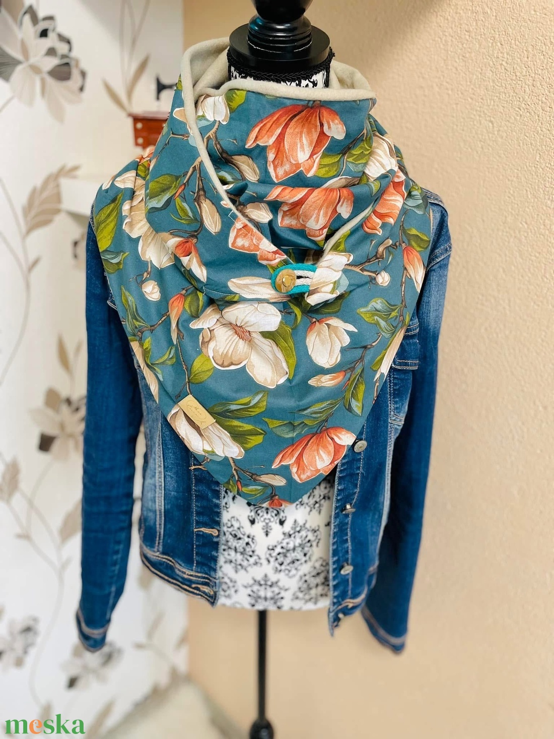 Téli kendő - ruha & divat - sál, sapka, kendő - kendő - Meska.hu