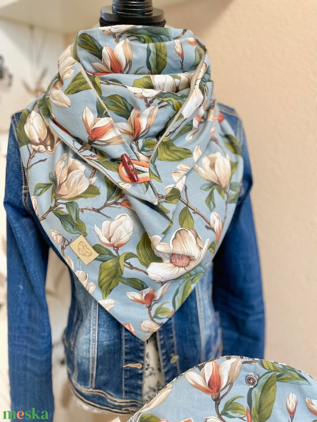 Téli kendő - ruha & divat - sál, sapka, kendő - sapka & sál szett - Meska.hu