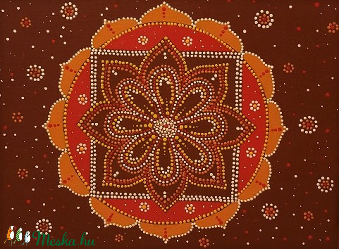 Melletted, veled, hozzád... mandala - - Meska.hu Melletted, veled, hozzád... mandala - - Meska.hu