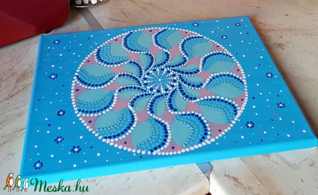 a MAJD sohasem jön el. MOST légy boldog! mandala -  - Meska.hu