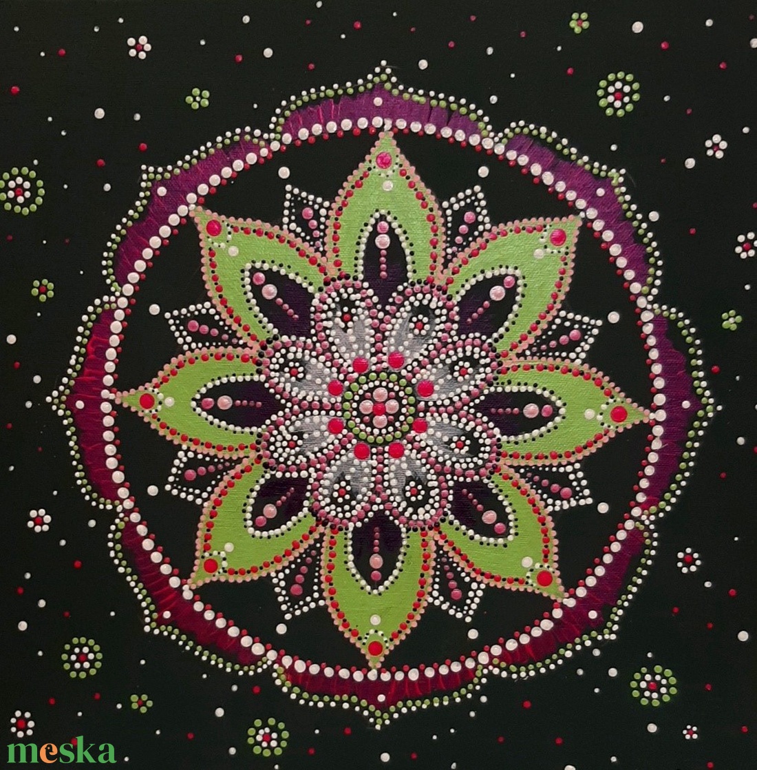 Kövesd a szíved szavát mandala - otthon & életmód - dekoráció - spiritualitás - mandala - Meska.hu