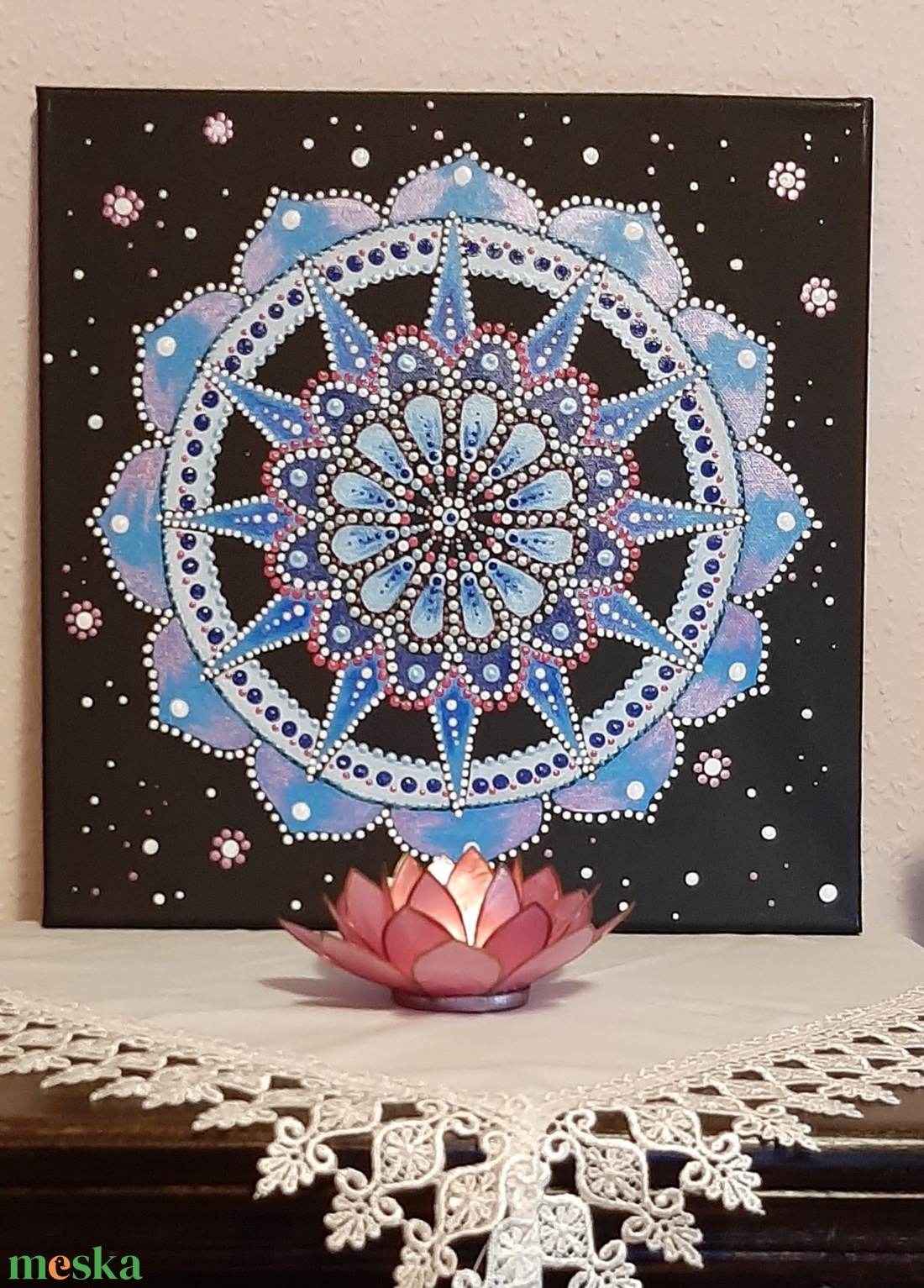 A kedves szavak visszhangja végtelen mandala - otthon & életmód - dekoráció - spiritualitás - mandala - Meska.hu A kedves szavak visszhangja végtelen mandala - otthon & életmód - dekoráció - spiritualitás - mandala - Meska.hu