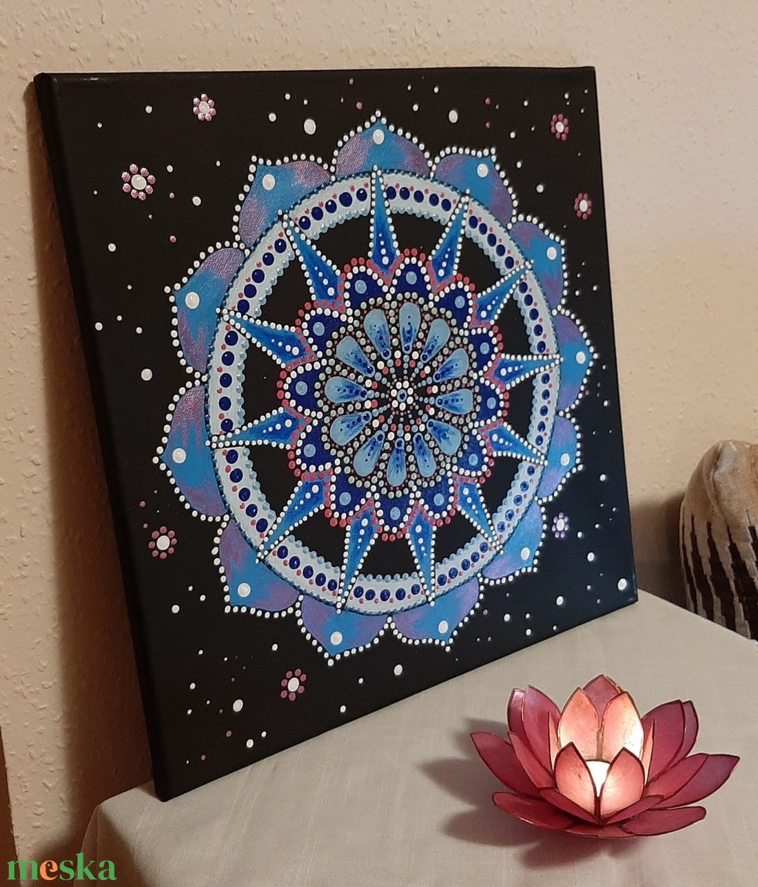 A kedves szavak visszhangja végtelen mandala - otthon & életmód - dekoráció - spiritualitás - mandala - Meska.hu A kedves szavak visszhangja végtelen mandala - otthon & életmód - dekoráció - spiritualitás - mandala - Meska.hu