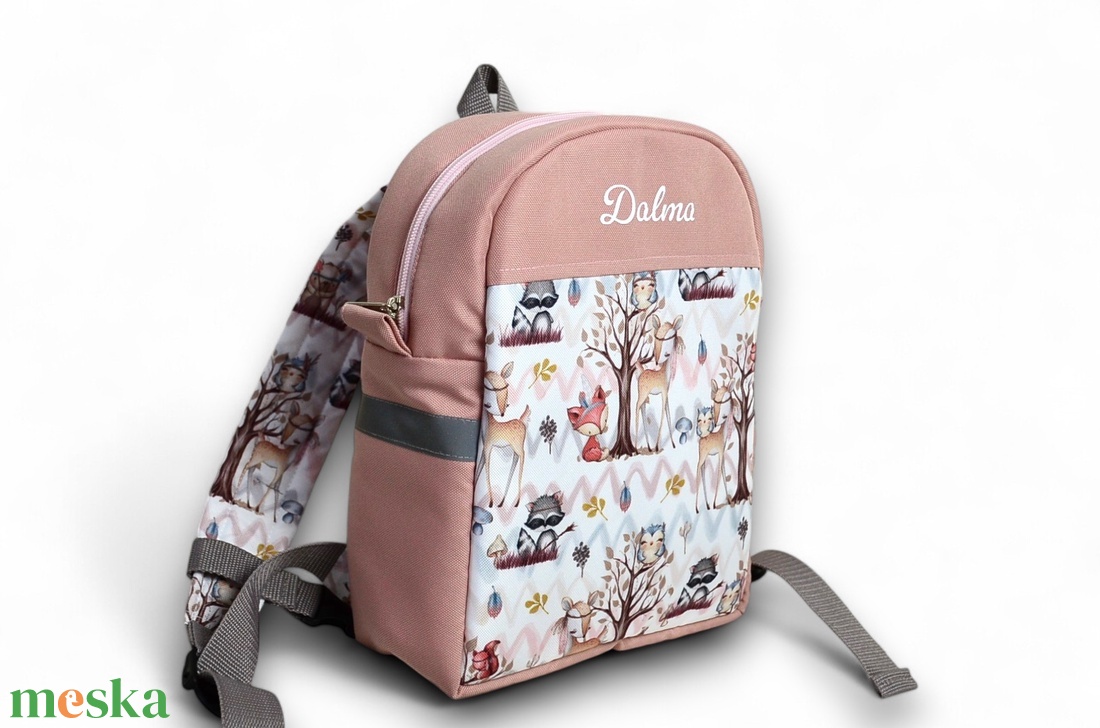 Ovis - bölcsis hátizsák névvel - forest friends - játék & sport - ovis felszerelés - ovis hátizsák - Meska.hu