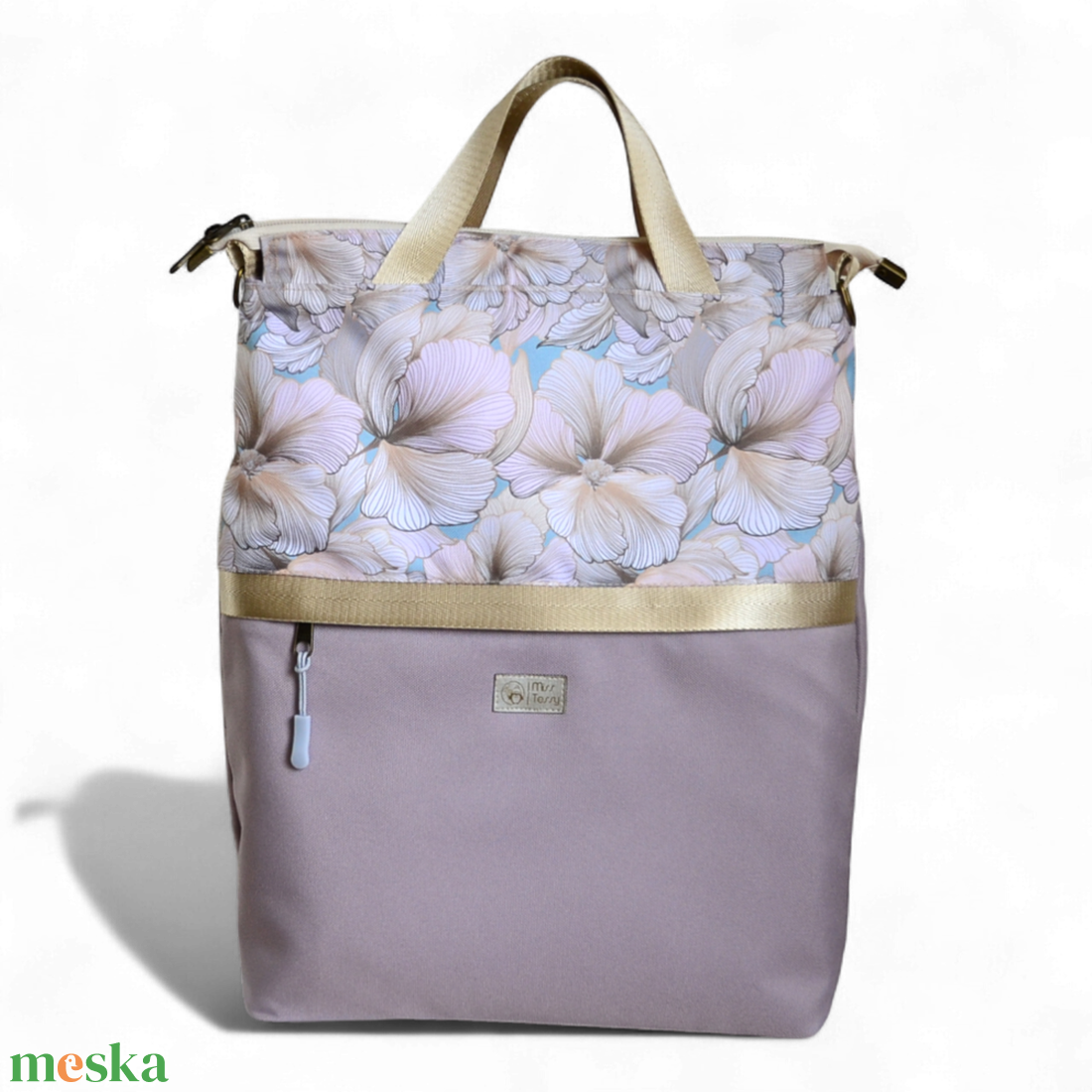 MindentBele Mami Táska - pelenkázótáska - álomvirág - táska & tok - pelenkatáska - kismamatáska - Meska.hu