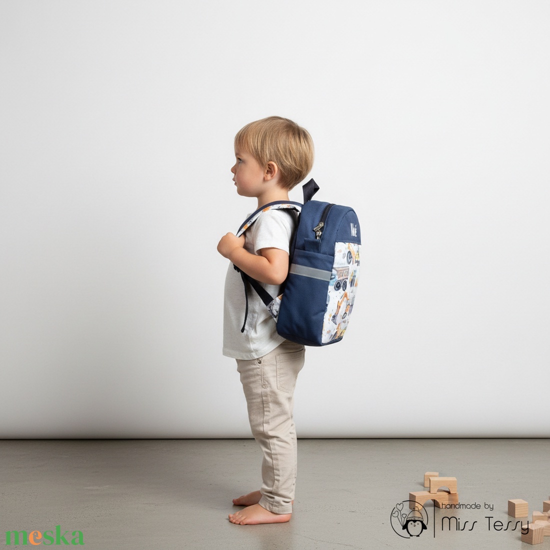 Markolós - bölcsis - ovis hátizsák fiúknak - játék & sport - ovis felszerelés - ovis hátizsák - Meska.hu