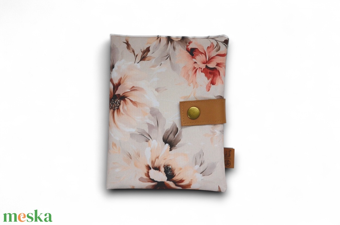 Vízhatlan egészségügyi kiskönyv borító - vintage flora - baba - mama - babaemlékek - egészségügyi kiskönyv borító - Meska.hu