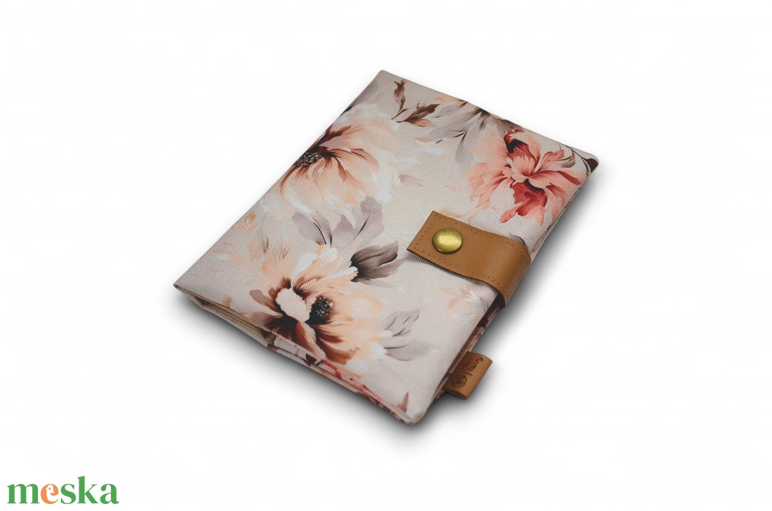 Vízhatlan egészségügyi kiskönyv borító - vintage flora - baba - mama - babaemlékek - egészségügyi kiskönyv borító - Meska.hu