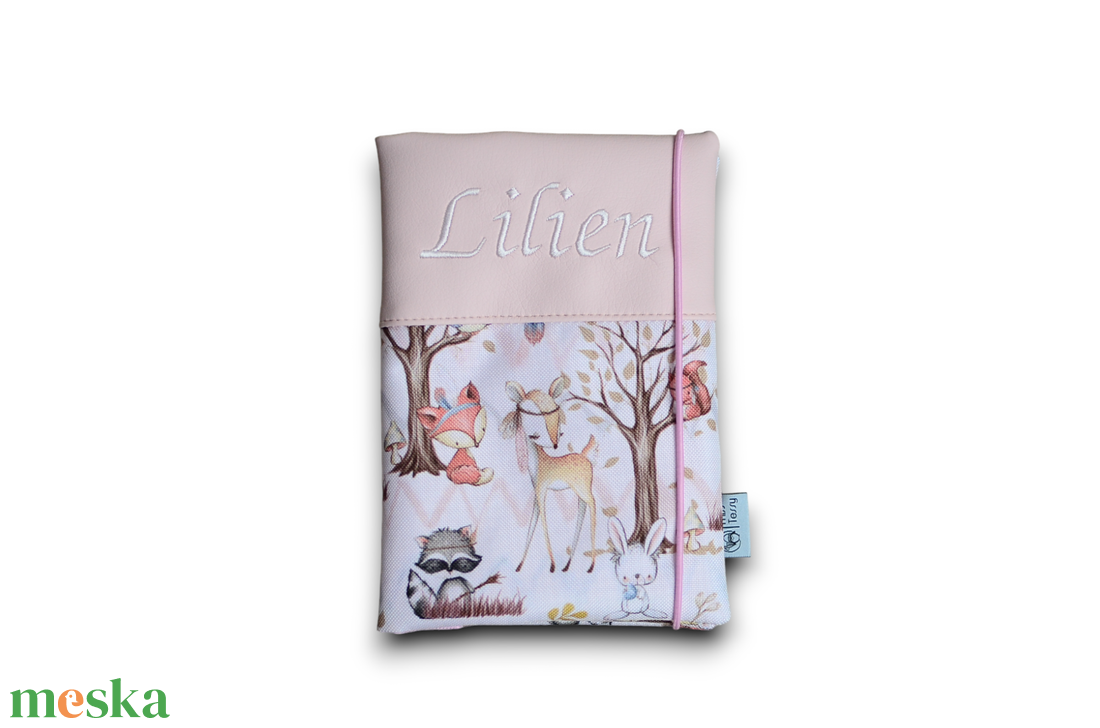 Vízhatlan egészségügyi kiskönyv borító - forest friends - baba - mama - babaemlékek - egészségügyi kiskönyv borító - Meska.hu