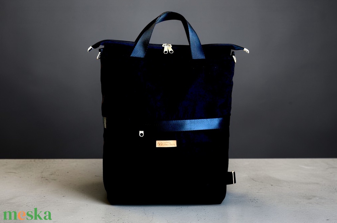 MindentBele Mami Táska - pelenkázótáska - Black - baba - mama - pelenkázó, babafürdető kellékek - kismamatáska - Meska.hu