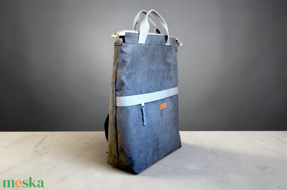 MindentBele Mami Táska - pelenkázótáska - Gray - baba - mama - pelenkázó, babafürdető kellékek - kismamatáska - Meska.hu