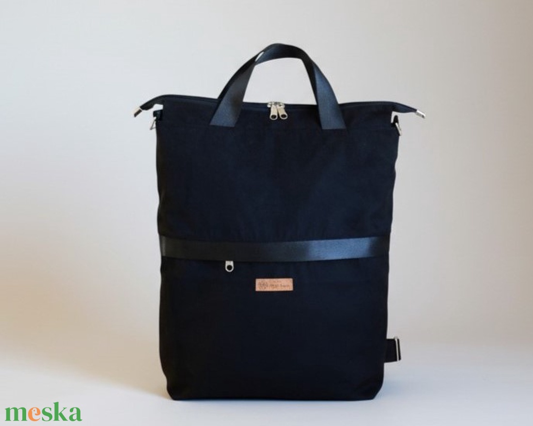 MindentBele Mami Táska - pelenkázótáska - Black - baba - mama - pelenkázó, babafürdető kellékek - kismamatáska - Meska.hu