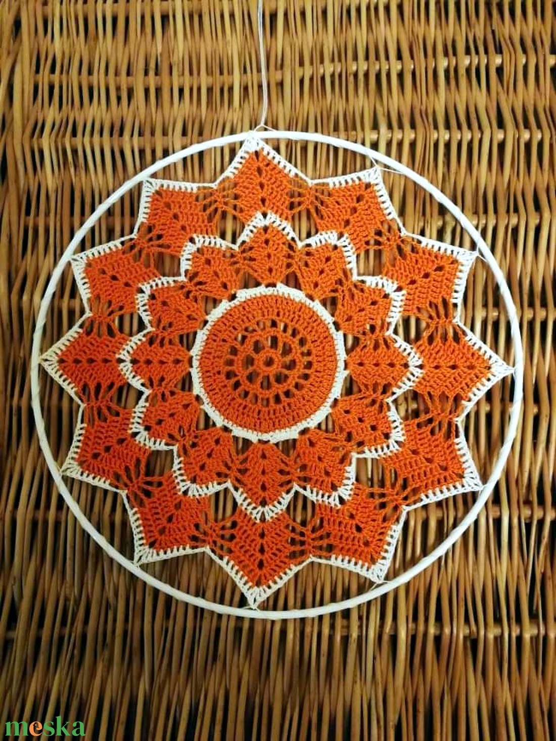 Horgolt fali dísz 6 - 25 cm - otthon & életmód - dekoráció - fali és függő dekoráció - falra akasztható dekor - Meska.hu Horgolt fali dísz 6 - 25 cm - otthon & életmód - dekoráció - fali és függő dekoráció - falra akasztható dekor - Meska.hu