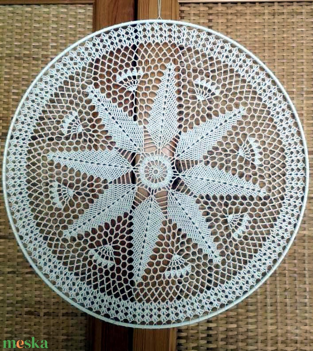 Horgolt fali dísz 3 - 40 cm - otthon & életmód - dekoráció - fali és függő dekoráció - falra akasztható dekor - Meska.hu Horgolt fali dísz 3 - 40 cm - otthon & életmód - dekoráció - fali és függő dekoráció - falra akasztható dekor - Meska.hu