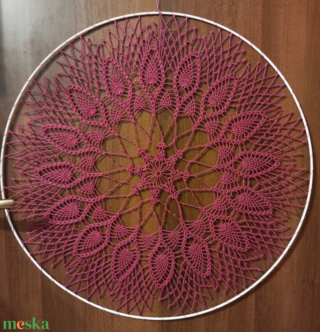 Horgolt fali dísz 605 - 60 cm - otthon & életmód - dekoráció - fali és függő dekoráció - falra akasztható dekor - Meska.hu Horgolt fali dísz 605 - 60 cm - otthon & életmód - dekoráció - fali és függő dekoráció - falra akasztható dekor - Meska.hu