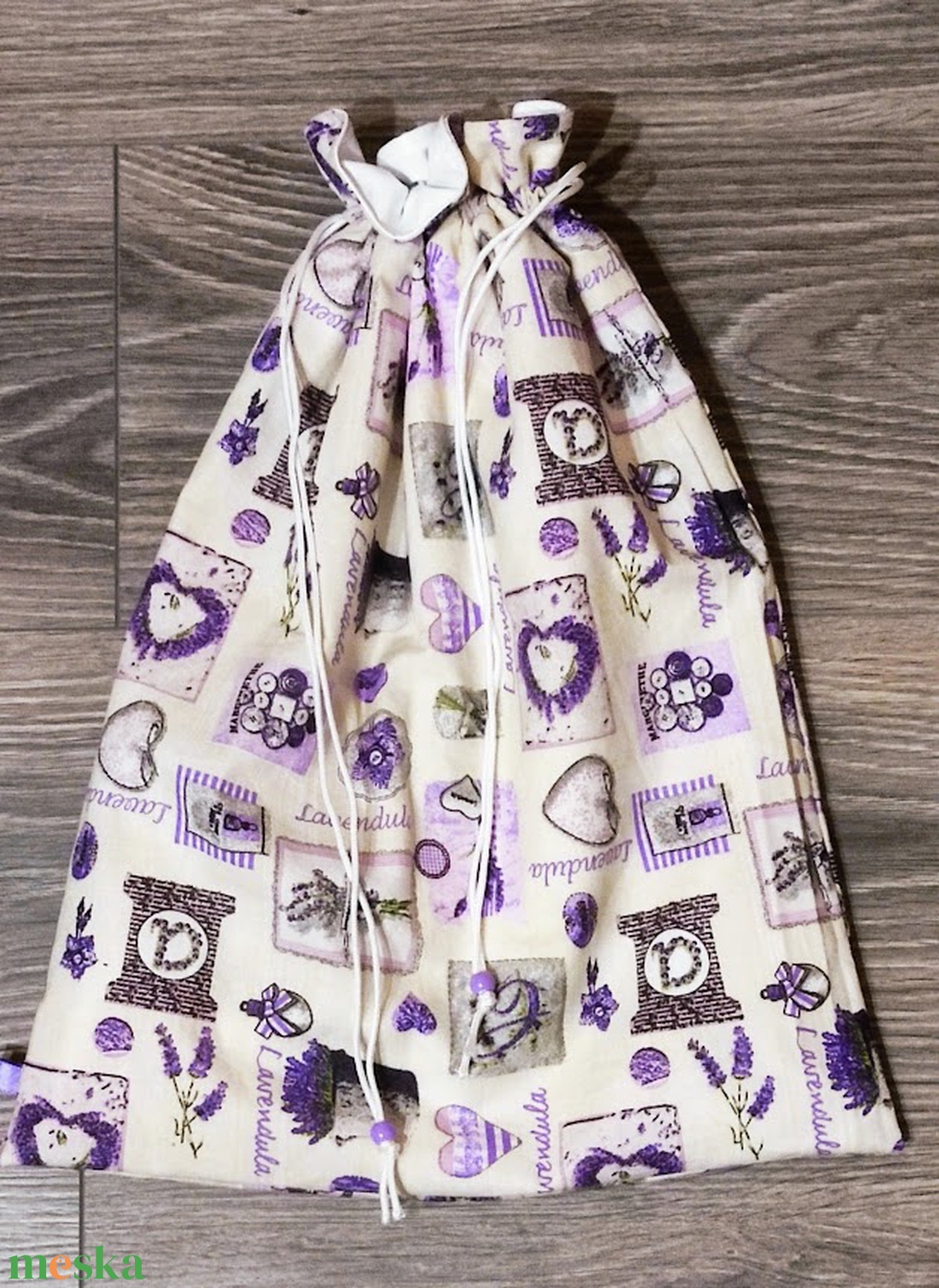 Kenyeres zsák- pékáru tároló zsák levendula mintával - táska & tok - bevásárlás & shopper táska - kenyeres zsák - Meska.hu Kenyeres zsák- pékáru tároló zsák levendula mintával - táska & tok - bevásárlás & shopper táska - kenyeres zsák - Meska.hu
