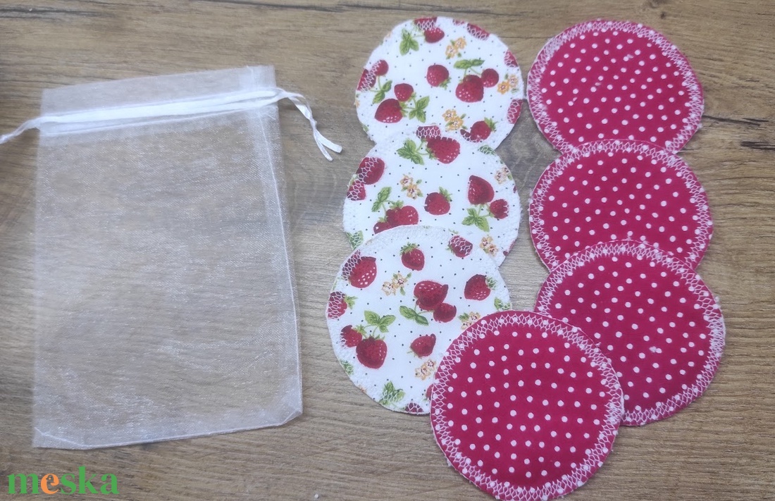 Mosható arctisztító korongok,7db+ organza zsák - szépségápolás - arcápolás - arctisztító korong - Meska.hu Mosható arctisztító korongok,7db+ organza zsák - szépségápolás - arcápolás - arctisztító korong - Meska.hu