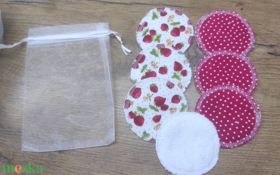 Mosható arctisztító korongok,7db+ organza zsák - szépségápolás - arcápolás - arctisztító korong - Meska.hu Mosható arctisztító korongok,7db+ organza zsák - szépségápolás - arcápolás - arctisztító korong - Meska.hu