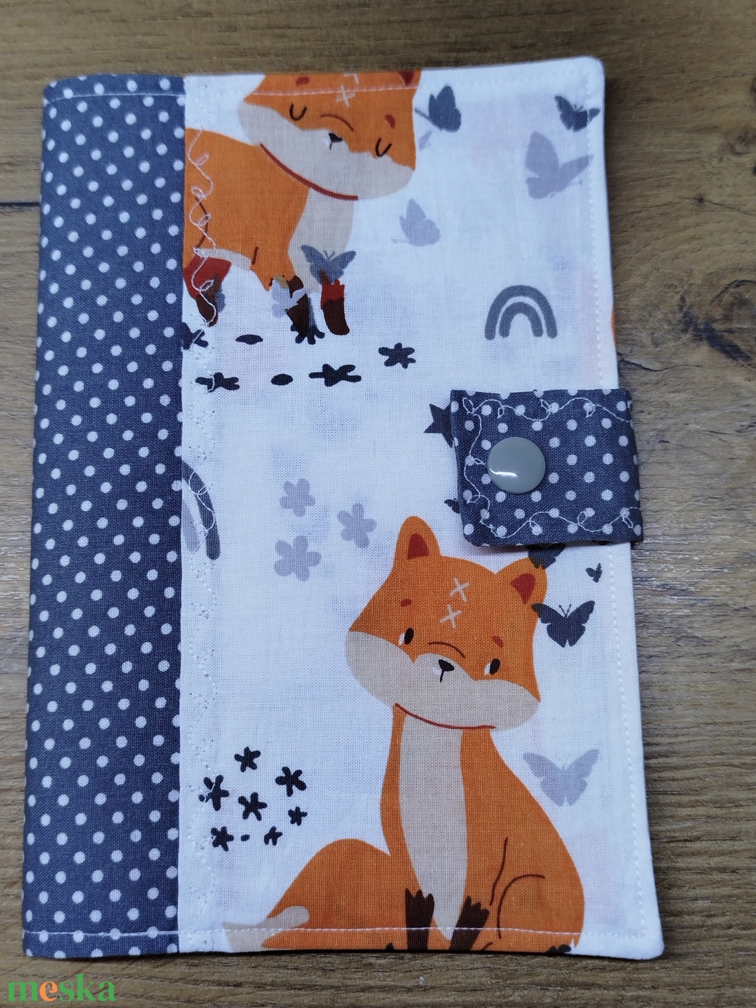 textil gyermek egészségügyi kiskönyv borító,róka mintával - otthon & életmód - papír, írószer - egészségügyi kiskönyv borító - Meska.hu textil gyermek egészségügyi kiskönyv borító,róka mintával - otthon & életmód - papír, írószer - egészségügyi kiskönyv borító - Meska.hu