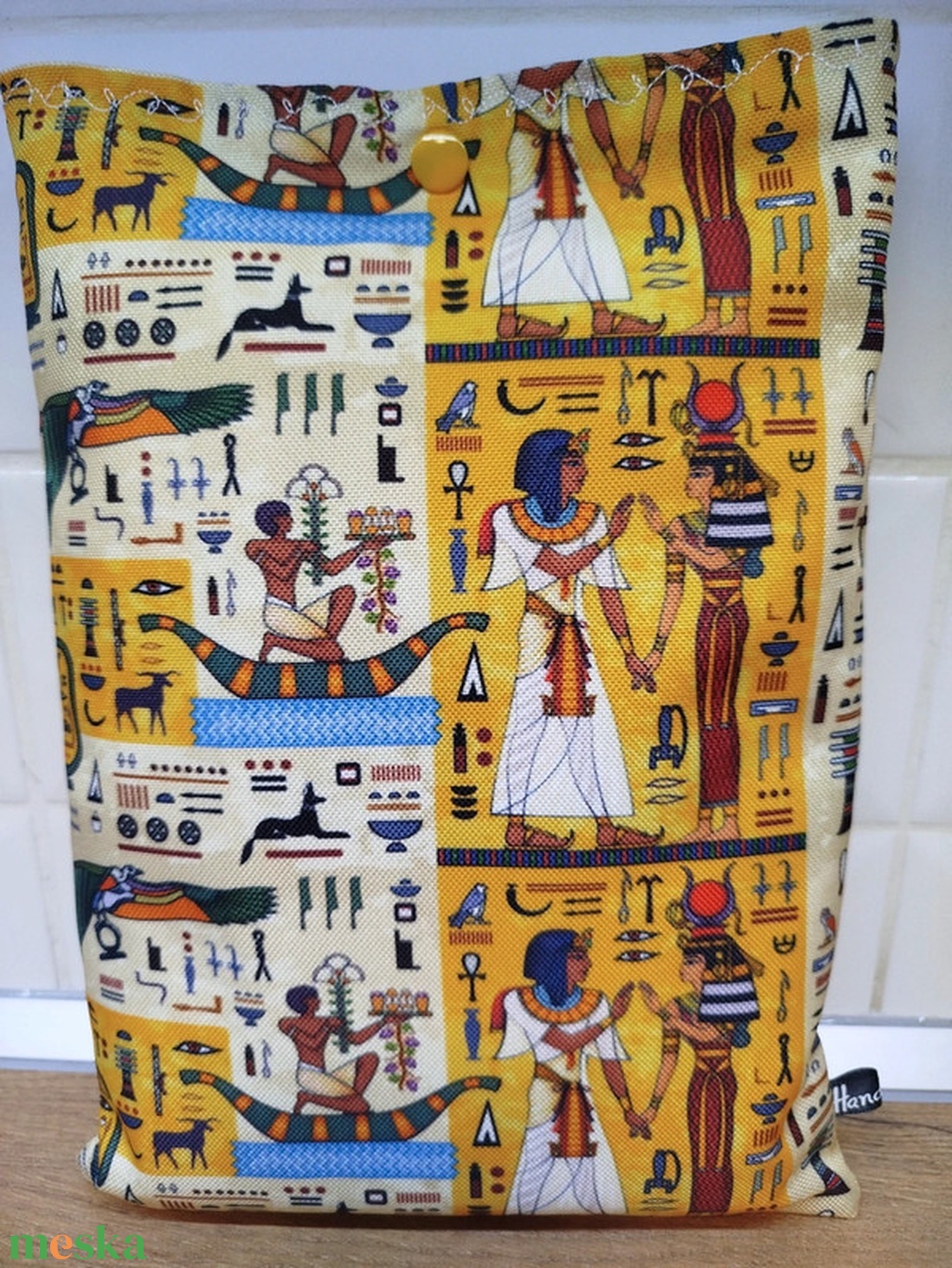 egyiptomi mintás könyvtok-könyvtartó vagy tablet tartó vízálló vászon anyagból - könyv & zene - könyvtok - Meska.hu egyiptomi mintás könyvtok-könyvtartó vagy tablet tartó vízálló vászon anyagból - könyv & zene - könyvtok - Meska.hu
