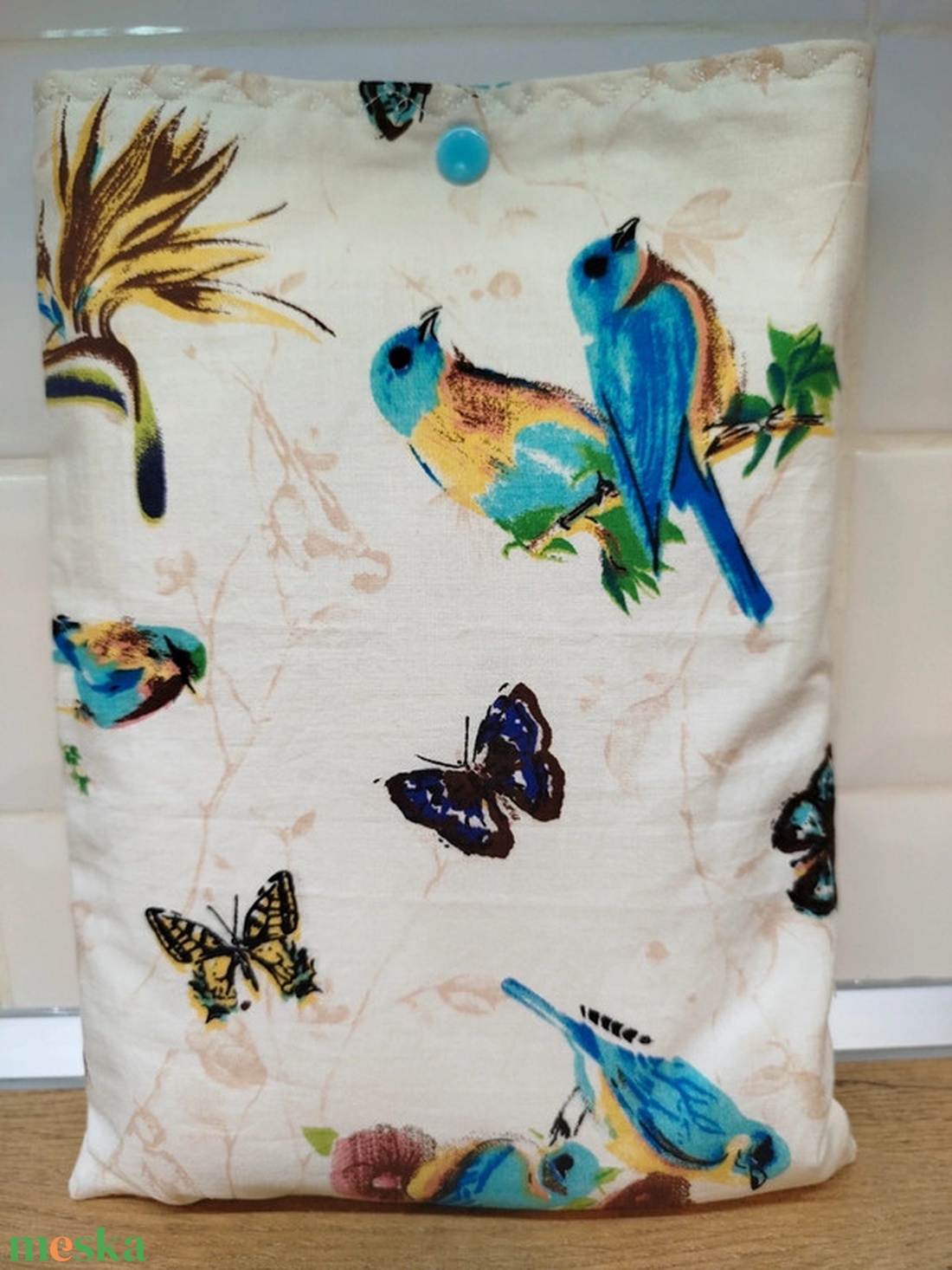 jégmadár mintás textil könytartó- könyvtok - könyv & zene - könyvtok - Meska.hu jégmadár mintás textil könytartó- könyvtok - könyv & zene - könyvtok - Meska.hu