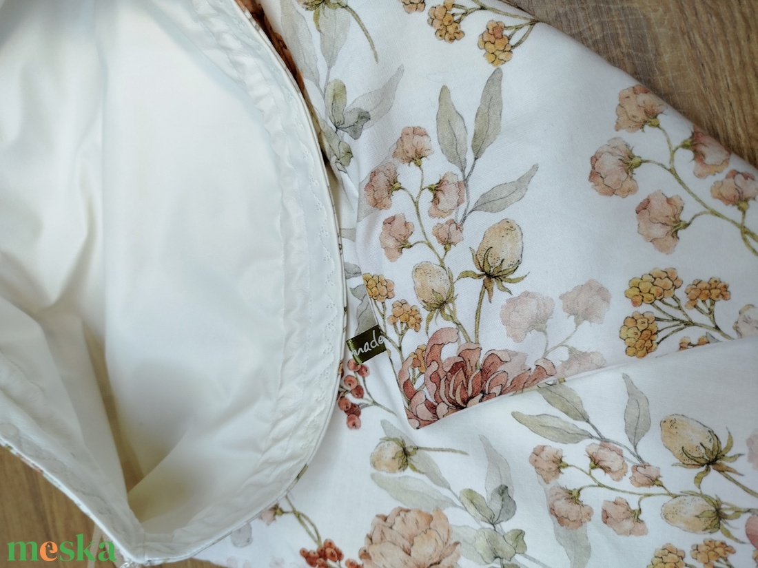 Kenyeres zsák-  pékáru tároló  zsák  virág mintával - táska & tok - bevásárlás & shopper táska - kenyeres zsák - Meska.hu