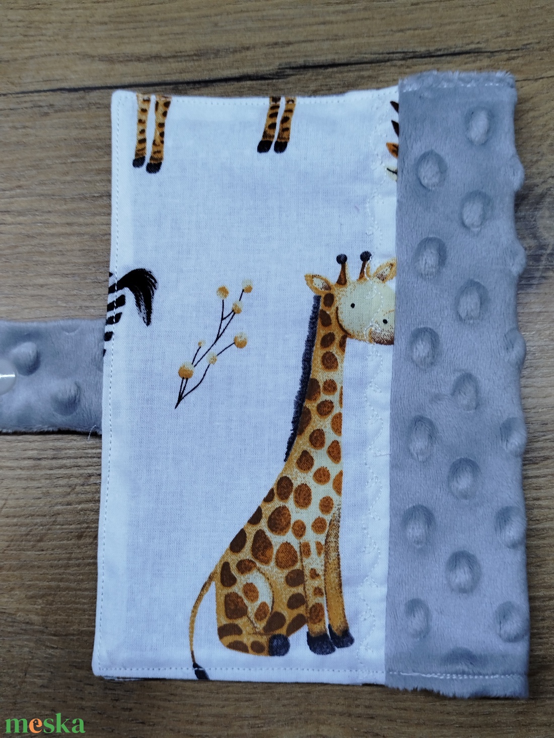 textil gyermek egészségügyi kiskönyv borító    állatmintával - baba - mama - babaemlékek - egészségügyi kiskönyv borító - Meska.hu