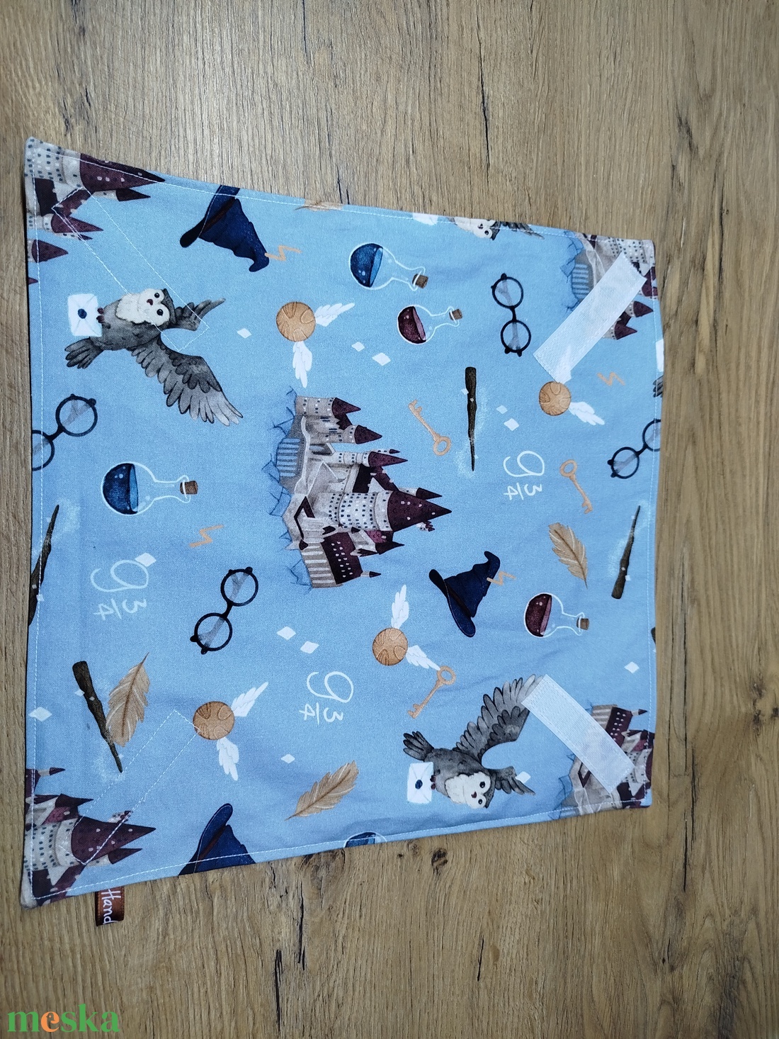 2 db Harry Potter mintás  újraszalvéta,textilszalvéta tízórai,uzsonna csomagolására, - otthon & életmód - konyhafelszerelés, tálalás - konyhai textil - szalvéta - Meska.hu