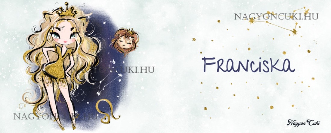 Személyre szabható - Szőke hajú Csini Oroszlán lány mintás bögre - otthon & életmód - konyhafelszerelés, tálalás - tálalás - bögre & csésze - Meska.hu