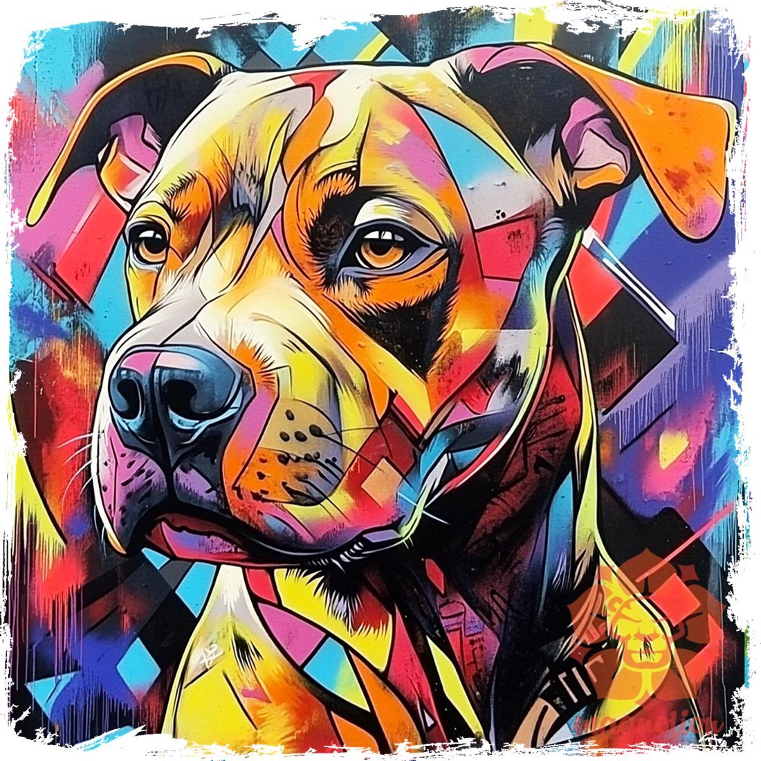 Pitbull portré v4 férfi póló - ruha & divat - férfi ruha - póló - Meska.hu Pitbull portré v4 férfi póló - ruha & divat - férfi ruha - póló - Meska.hu