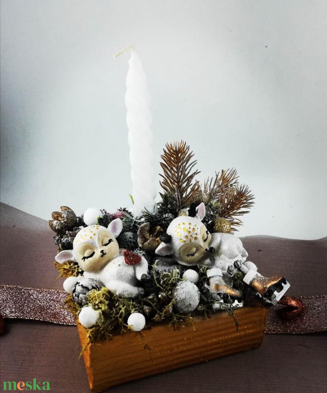Özikés karácsony asztaldísz - kellékek & szerszámok - díszíthető tárgyak - Meska.hu Özikés karácsony asztaldísz - kellékek & szerszámok - díszíthető tárgyak - Meska.hu