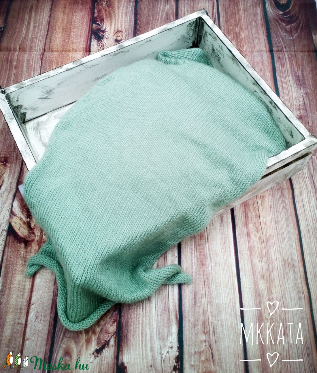 Kötött újszülött baba takaró 50x 90 cm - - Meska.hu Kötött újszülött baba takaró 50x 90 cm - - Meska.hu