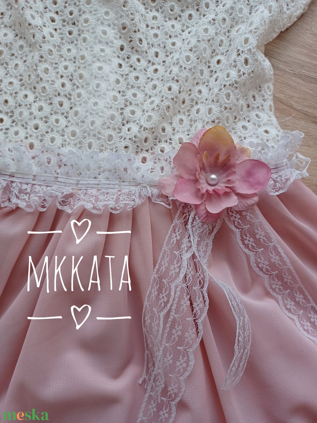 Alkalmi ,keresztelő kislány ruha 74-es méret  - ruha & divat - gyerekruha - Meska.hu