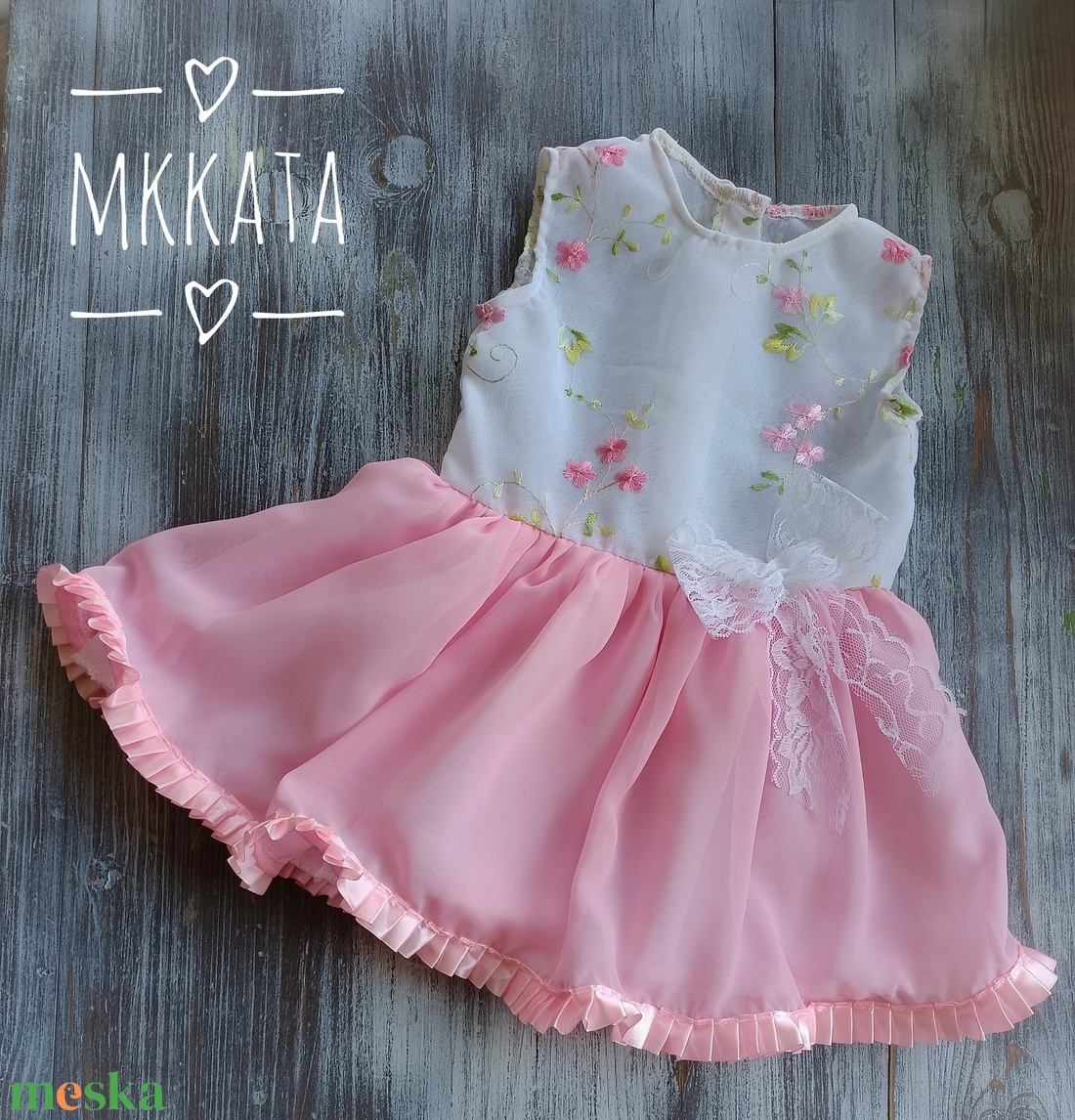 Keresztelő ruha  74-es méret  - ruha & divat - babaruha & gyerekruha - keresztelő ruha - Meska.hu