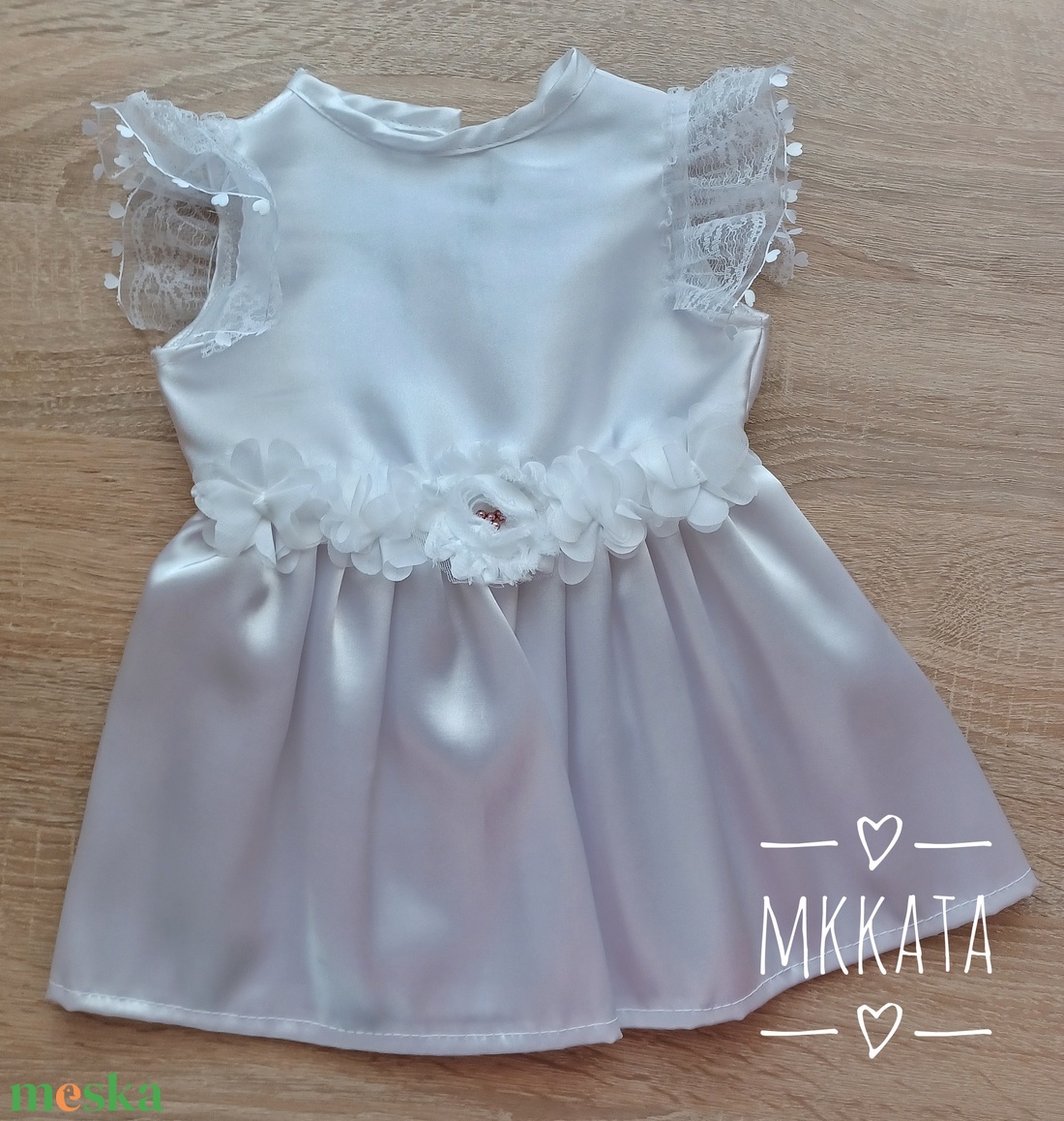 Keresztelő ruha  62-es méret  - ruha & divat - babaruha & gyerekruha - keresztelő ruha - Meska.hu