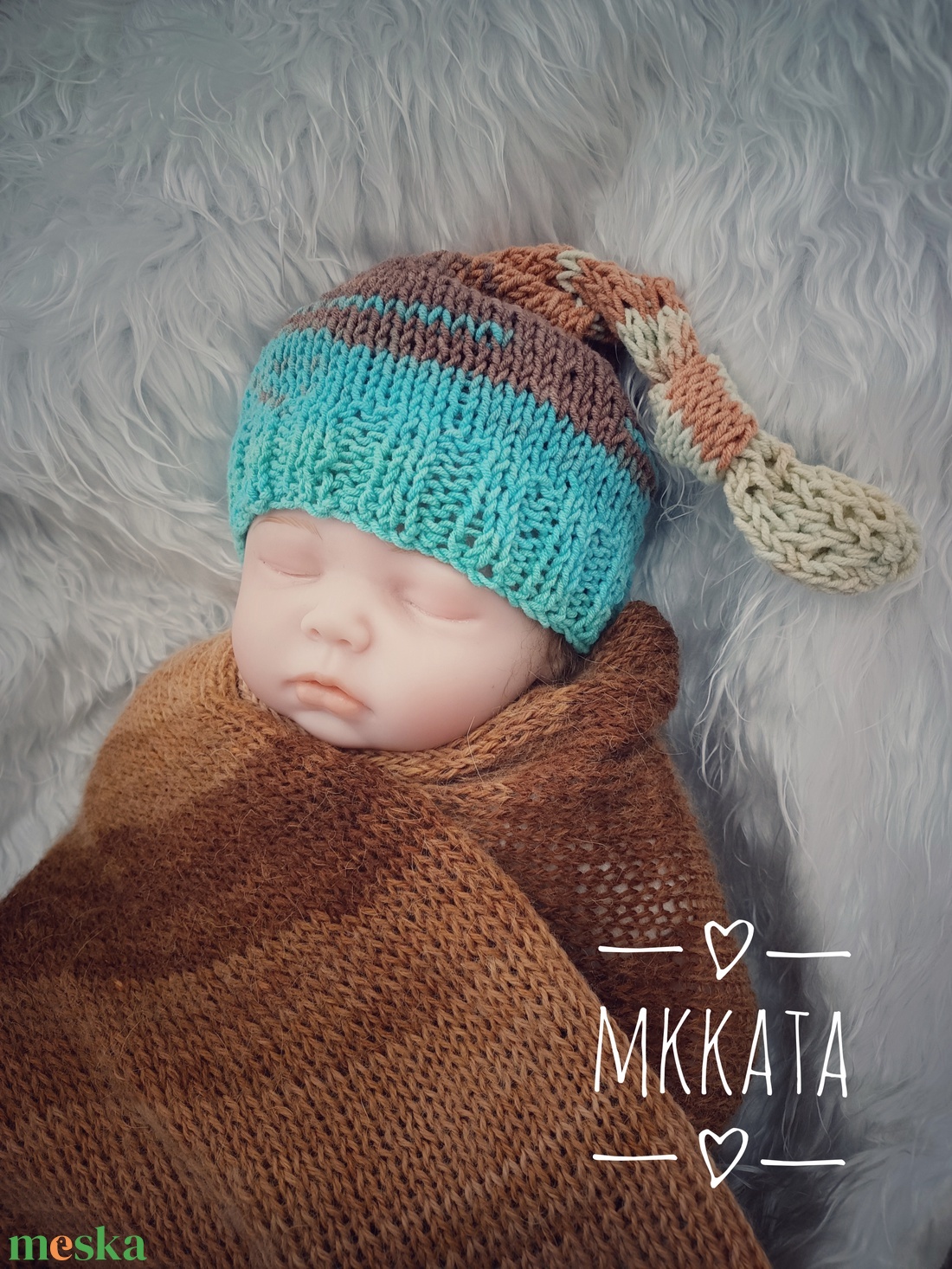 Kötött baba sapka újszülött fotózásra - ruha & divat - babaruha & gyerekruha - babasapka - Meska.hu Kötött baba sapka újszülött fotózásra - ruha & divat - babaruha & gyerekruha - babasapka - Meska.hu