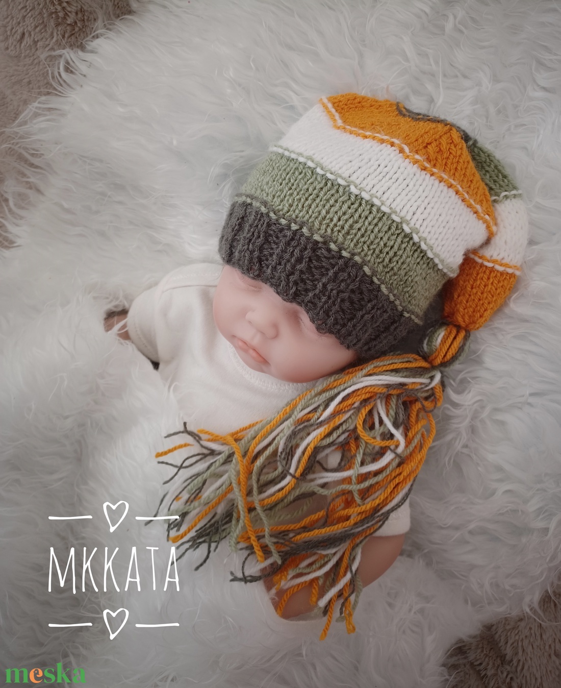 Kötött baba sapka újszülött fotózásra - ruha & divat - babaruha & gyerekruha - babasapka - Meska.hu Kötött baba sapka újszülött fotózásra - ruha & divat - babaruha & gyerekruha - babasapka - Meska.hu