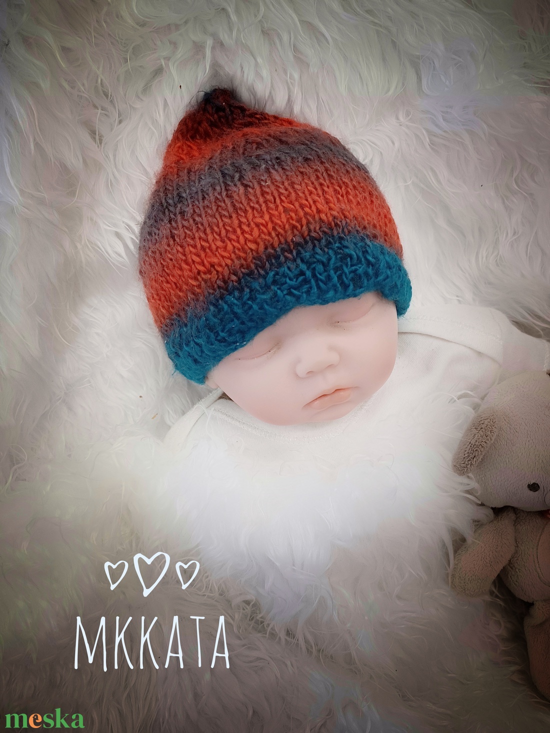 Kötött baba sapka újszülött fotózásra - ruha & divat - babaruha & gyerekruha - babasapka - Meska.hu Kötött baba sapka újszülött fotózásra - ruha & divat - babaruha & gyerekruha - babasapka - Meska.hu