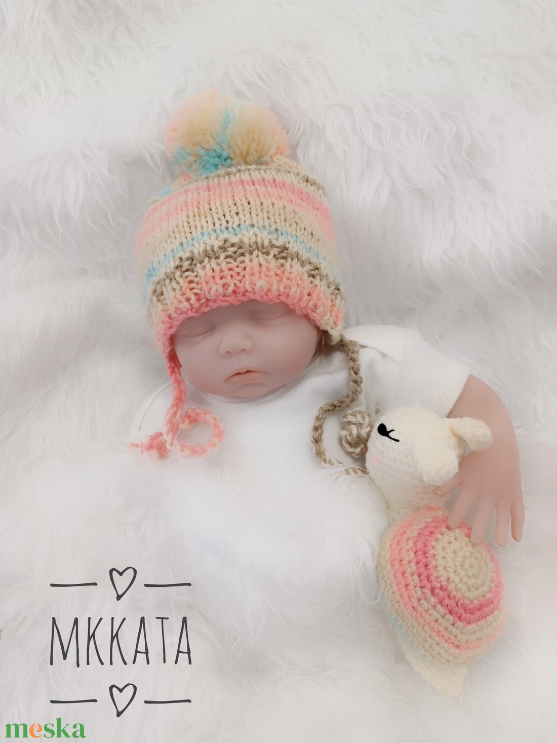 Kötött baba sapka újszülött fotózásra - ruha & divat - babaruha & gyerekruha - babasapka - Meska.hu Kötött baba sapka újszülött fotózásra - ruha & divat - babaruha & gyerekruha - babasapka - Meska.hu
