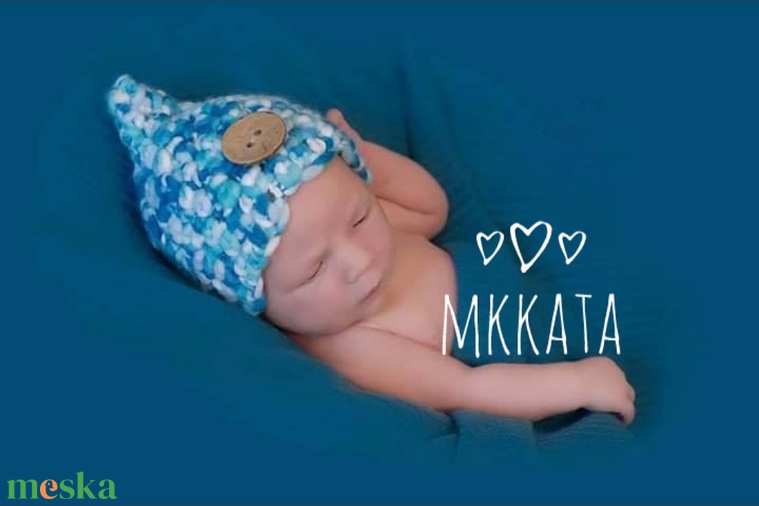 Kötött baba sapka újszülött fotózásra - ruha & divat - babaruha & gyerekruha - babasapka - Meska.hu Kötött baba sapka újszülött fotózásra - ruha & divat - babaruha & gyerekruha - babasapka - Meska.hu