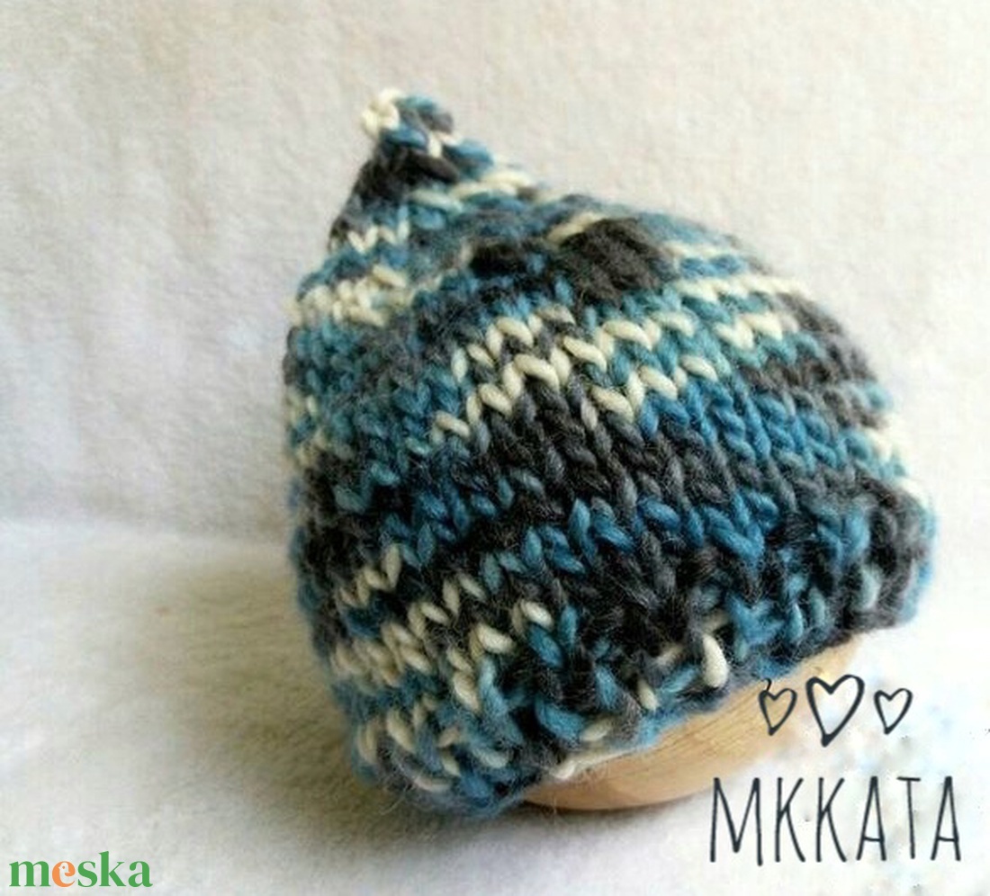 Kötött baba sapka újszülött fotózásra - ruha & divat - babaruha & gyerekruha - babasapka - Meska.hu Kötött baba sapka újszülött fotózásra - ruha & divat - babaruha & gyerekruha - babasapka - Meska.hu