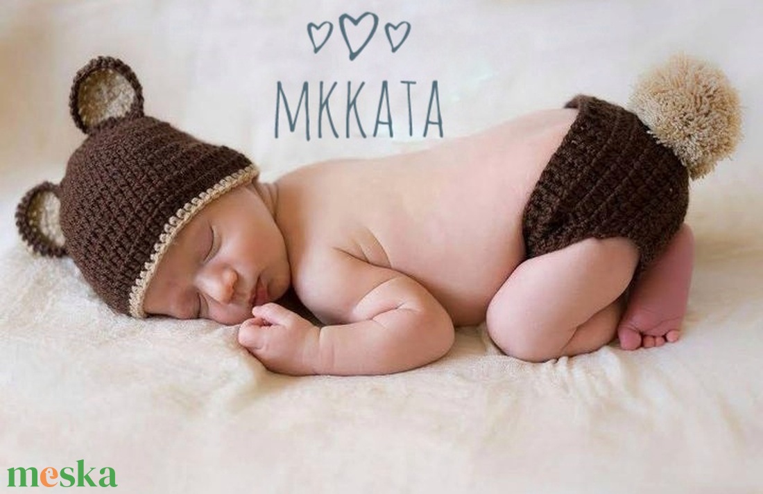 Horgolt baba sapka és nadrág szett újszülött fotózáshoz - ruha & divat - babaruha & gyerekruha - babafotózási ruha és kellék - Meska.hu Horgolt baba sapka és nadrág szett újszülött fotózáshoz - ruha & divat - babaruha & gyerekruha - babafotózási ruha és kellék - Meska.hu