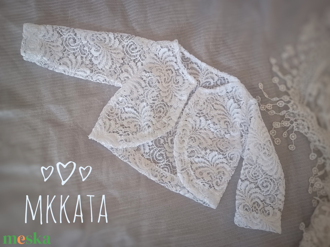 Csipke bolero 68-as méret - ruha & divat - babaruha & gyerekruha - babafotózási ruha és kellék - Meska.hu Csipke bolero 68-as méret - ruha & divat - babaruha & gyerekruha - babafotózási ruha és kellék - Meska.hu