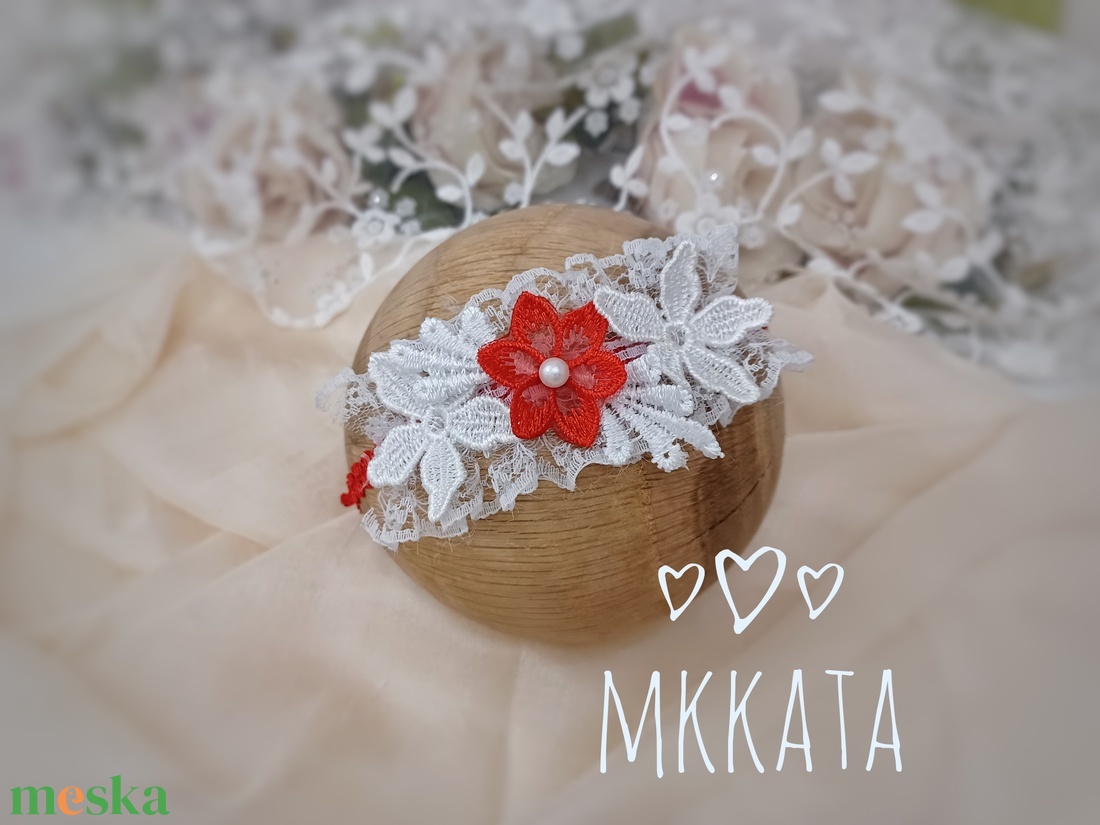 Újszülött / baba fejpánt több méretben  - ruha & divat - babaruha & gyerekruha - babafotózási ruha és kellék - Meska.hu