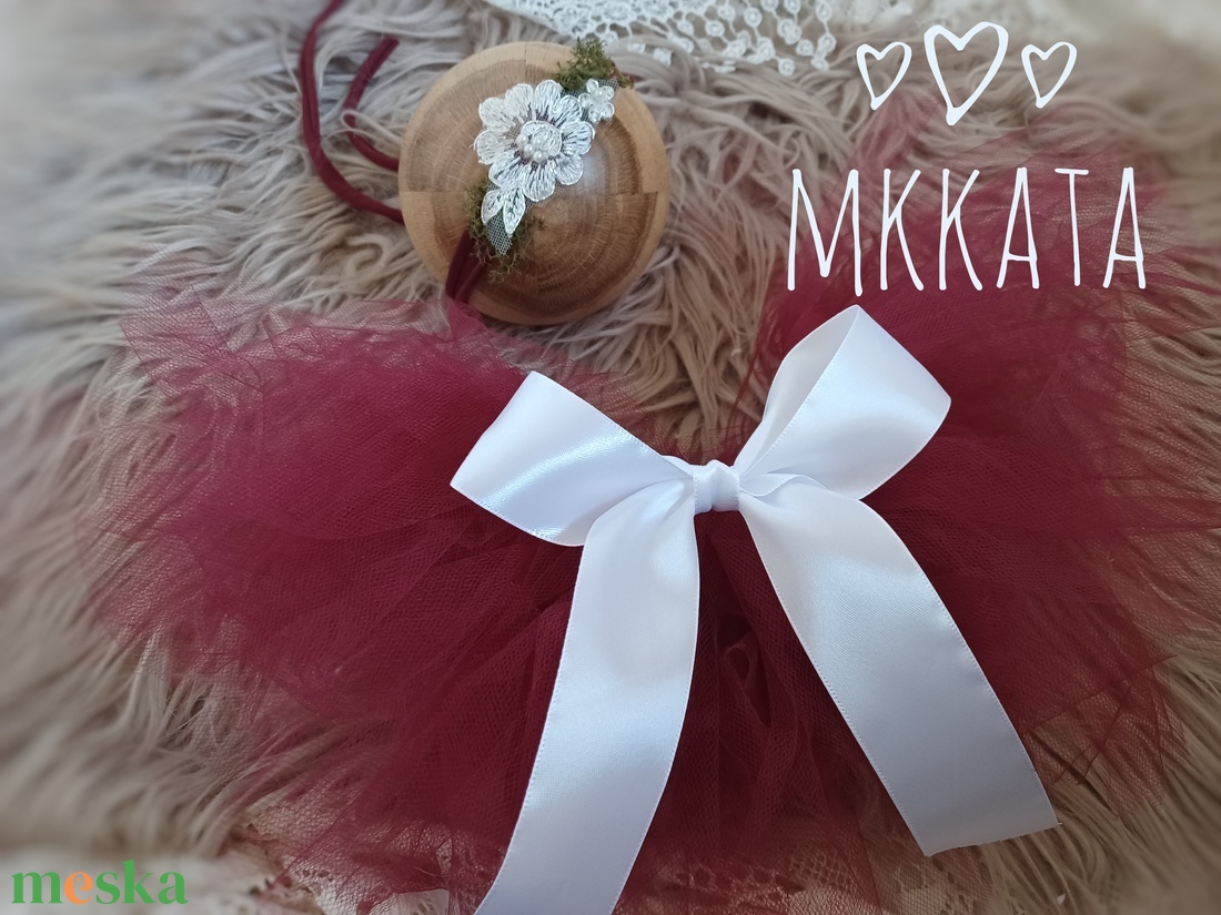 Tüll szoknya és fejpánt szett újszülött fotózáshoz - ruha & divat - babaruha & gyerekruha - babafotózási ruha és kellék - Meska.hu Tüll szoknya és fejpánt szett újszülött fotózáshoz - ruha & divat - babaruha & gyerekruha - babafotózási ruha és kellék - Meska.hu