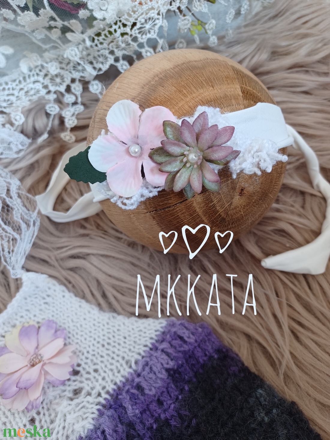 A Kisbaba első  fényképei: Kézzel kötött szett Újszülött fotózásra - ruha & divat - babaruha & gyerekruha - babafotózási ruha és kellék - Meska.hu